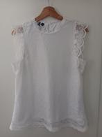 Kanten top mt: M, Kleding | Dames, Tops, Ophalen of Verzenden, Zo goed als nieuw, Zonder mouw