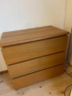 IKEA Malm ladenkast bruin (3 laden), Huis en Inrichting, Kasten | Ladekasten, Ophalen, 50 tot 100 cm, Zo goed als nieuw, 3 of 4 laden