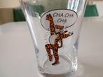 Drinkglas, glas met tijger erop Esso reclame, Verzamelen, Ophalen of Verzenden, Zo goed als nieuw, Frisdrankglas