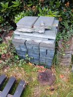 Betonklinkers antraciet, Tuin en Terras, Tegels en Klinkers, Ophalen, Zo goed als nieuw, Beton, Klinkers