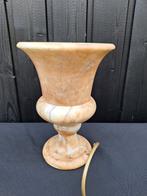 Vintage albast lamp tafellamp Amedi Almelo, Huis en Inrichting, Lampen | Tafellampen, Ophalen of Verzenden, Gebruikt, Minder dan 50 cm
