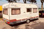 HOME-CAR RALLY 43, VOORTENT, COMPLETE INBOEDEL, Caravans en Kamperen, Caravans, Schokbreker, Home-car, Treinzit, 750 - 1000 kg