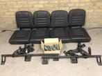 4 land rover defender zij-stoelen compleet met heupgordels, Auto-onderdelen, Ophalen, Gebruikt, Land Rover