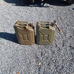 2 Jerrycans leger, Verzamelen, Militaria | Algemeen, Ophalen, Landmacht, Nederland