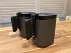 Zgan zwarte sonos play 1 speakerset + muurbeugel, Audio, Tv en Foto, Luidsprekers, Onbekend, Ophalen of Verzenden, Zo goed als nieuw