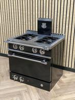 Uniek Frans Fornuis Delaubrac Lyon 4 pits Gas + Grote Oven, Witgoed en Apparatuur, Fornuizen, Ophalen of Verzenden, Grill, Elektrisch