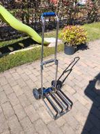 Inklapbare, stevige, ijzeren trolley, Caravans en Kamperen, Caravan accessoires, Ophalen, Gebruikt