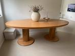 Eettafel massief eiken, Huis en Inrichting, Tafels | Eettafels, Ophalen, 100 tot 150 cm, Eikenhout, 200 cm of meer