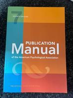 Publication manual of the American Psychological Assosiation, Boeken, Psychologie, Ophalen of Verzenden, Nieuw, Ontwikkelingspsychologie
