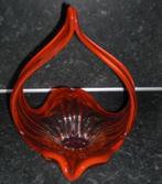 MURANO * RODE HENGSELSCHAAL * Fraai Oudje *, Antiek en Kunst, Antiek | Glas en Kristal, Verzenden