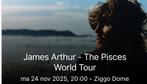James Arthur, Ziggo Dome, 24-11-25 twee staanplaatsen, Tickets en Kaartjes, Concerten | Overige, Twee personen, November