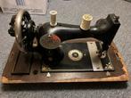Antieke Singer naaimachine 1926 met koffer, Ophalen