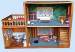 Mooi groot houten poppenhuis- Vintage, Verzamelen, Poppenhuizen en Toebehoren, Ophalen of Verzenden, Gebruikt, Poppenhuis