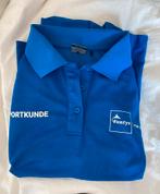 Sportkunde blauwe polo, Ophalen of Verzenden, Zo goed als nieuw, Blauw
