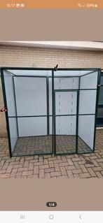 Groene aluminium voliere, Dieren en Toebehoren, Ophalen, Aluminium, Volière
