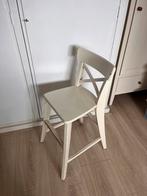 Ikea kinderstoel wit Ingolf, Kinderen en Baby's, Kinderstoelen, Ophalen, Gebruikt, Overige typen
