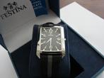 Festina Square F6748  (Ebel/Raymond Weil model), Sieraden, Tassen en Uiterlijk, Horloges | Heren, Seiko, Staal, Polshorloge, Kunststof