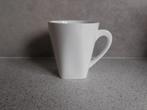 Koffiemok 9x8 cm. Wit Sam & Squito, Verzenden, Zo goed als nieuw, Effen, Kop(pen) en/of Schotel(s)