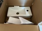 2x Fontijnset kompleet (porcelijnen wasbak + kraan en sifon), Doe-het-zelf en Verbouw, Sanitair, Ophalen of Verzenden, Nieuw, Overige typen