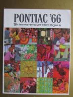 1966 PONTIAC brochure, voor Canada, Engels, Boeken, Auto's | Folders en Tijdschriften, Ophalen of Verzenden, Zo goed als nieuw