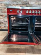 Prachtige Britannia Ferrari rode 6 pits+Frytop 2 ovens 120cm, Witgoed en Apparatuur, Fornuizen, 60 cm of meer, Ophalen of Verzenden