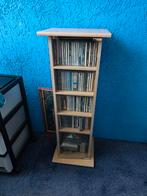 Cd kast, Huis en Inrichting, Woonaccessoires | Cd- en Dvd-rekken, Ophalen, Gebruikt, 75 tot 150 discs, Hout