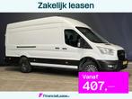 Ford Transit 2.0 TDCI 131pk L4H3 Jumbo Euro6 Airco | Camera, Auto's, Bestelauto's, Stof, 4 cilinders, Wit, Bedrijf