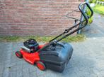 Duw maaier weinig draaiuren 3.5 pk Briggs and stratton motor, Tuin en Terras, Grasmaaiers, Ophalen, Cirkelmaaier, Gebruikt, Opvangbak