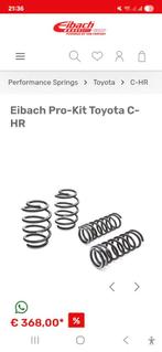 Eibach sportveren Pro set Toyota C-HR, Auto-onderdelen, Ophalen of Verzenden, Nieuw, Toyota