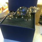 Swarovski olifant met jong incl doos & certificaat & plaquet, Verzamelen, Swarovski, Ophalen of Verzenden, Nieuw