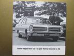 1965 PONTIAC Station Wagons folder, Engels, Boeken, Auto's | Folders en Tijdschriften, Ophalen of Verzenden, Zo goed als nieuw