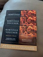 Kortingskaarten saunao, Tickets en Kaartjes, Overige Tickets en Kaartjes, Twee personen