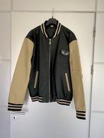 i628 Echt leren piloten-jas mt. 52=L winterjas flight-jacket, Maat 52/54 (L), Union River, Zwart, Ophalen of Verzenden