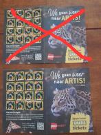 Artis, gratis toegang, Dekamarktactie, Hobby en Vrije tijd, Spaarzegeltjes, Ophalen of Verzenden, Zegels, Bonnen of Punten