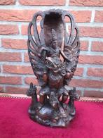 fraai houten beeld, GARUDA EN KRISHNA, Indonesië, Antiek en Kunst, Kunst | Beelden en Houtsnijwerken, Ophalen of Verzenden