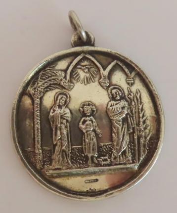 Uit inboedel: Unieke zilveren medaille uit 1896  25 jarig ju beschikbaar voor biedingen