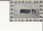 Scheveningen Strand met wachtenden op binnenkomst schepen, Verzamelen, Ophalen of Verzenden, Voor 1920, Ongelopen, Zuid-Holland