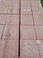 Betonklinkers rood 21x21x8, Tuin en Terras, Tegels en Klinkers, Ophalen, Klinkers, Nieuw, 10 m² of meer