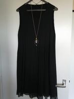 Canda zwarte zomerjurk maat 42 met bijbehorende ketting, Zwart, Maat 42/44 (L), Ophalen of Verzenden, Zo goed als nieuw