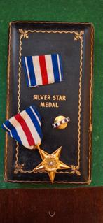 WW2 US Silverstar medal, Verzamelen, Militaria | Tweede Wereldoorlog, Ophalen of Verzenden, Landmacht, Amerika