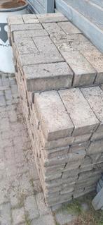 Zwarte betonklinkers, Tuin en Terras, Tegels en Klinkers, Ophalen, Gebruikt, Beton, Klinkers