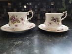 Queens Rosina China Co Ltd Violets.Dames en herenkop, Verzamelen, Porselein, Kristal en Bestek, Ophalen of Verzenden, Zo goed als nieuw