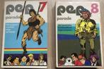 PEP PARADE -PEP - 2 STRIPBOEKEN - NRS 7 EN 8 - 1972-1973, Boeken, Stripboeken, Meerdere stripboeken, Ophalen of Verzenden, Zo goed als nieuw