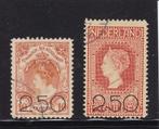 100.  1920 Opruimingsuitgifte, nrs. 104-105, netjes gebruikt, Postzegels en Munten, Postzegels | Nederland, Verzenden, T/m 1940