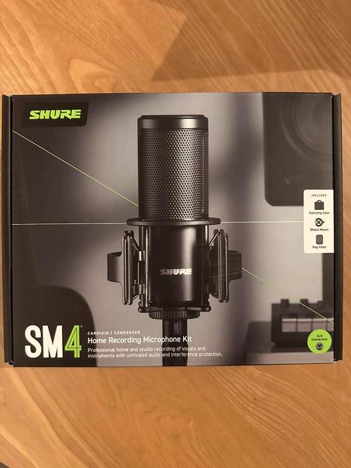 Shure SM4 ongebruikte condensator studio microfoon, Muziek en Instrumenten, Microfoons, Nieuw, Studiomicrofoon, Ophalen of Verzenden