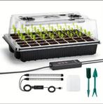 Kweekbak - propagator - kiembak met groeilampen LED, Tuin en Terras, Kweekspullen, Ophalen of Verzenden, Nieuw, Kweekbak