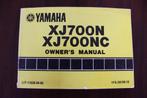 Yamaha XJ700 N / NC 1984 / 1985 motorcycle owner's manual, Ophalen of Verzenden, Yamaha