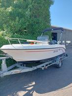 PRIJSDALING...Elan 18 CC consoleboot + 80 pk + grote trailer, Watersport en Boten, Ophalen, Gebruikt, 3 tot 6 meter, Buitenboordmotor