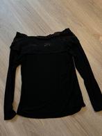 Esqualo top mt 38, Kleding | Dames, Tops, Ophalen of Verzenden, Zo goed als nieuw, Maat 38/40 (M), Zwart