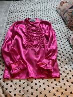 Roze blouse voor thema  o.a foute party/ Carnaval (L)Boland, Ophalen of Verzenden, Zo goed als nieuw, Carnaval